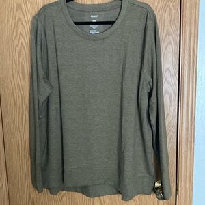 Sonoma Olive Green Long Sleeve Top